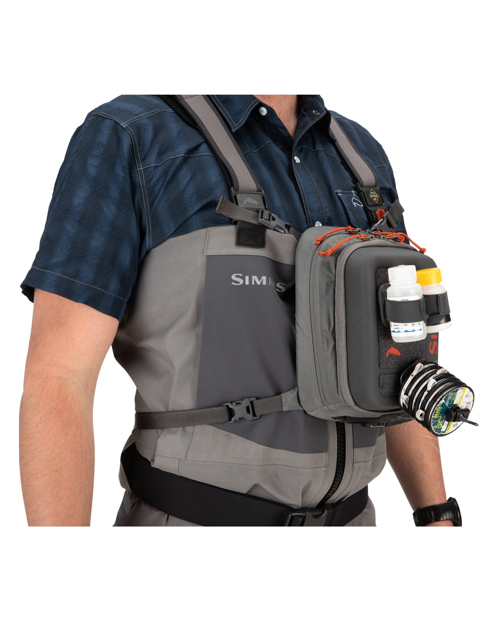 SIMMS FREESTONE CHEST PACK PEWTER