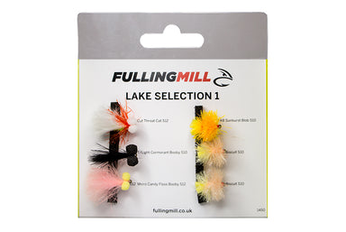 Fulling Mill Premium Selection Sea Bass Fly Set, Sea Fly Selection