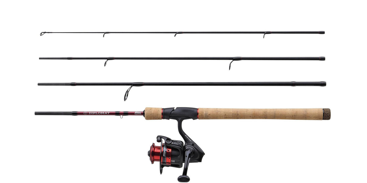 abu garcia diplomat 420 mooching reel ABU GARCIA DIPLOMAT V2 TRAVEL COMBO — Rod And Tackle Limited