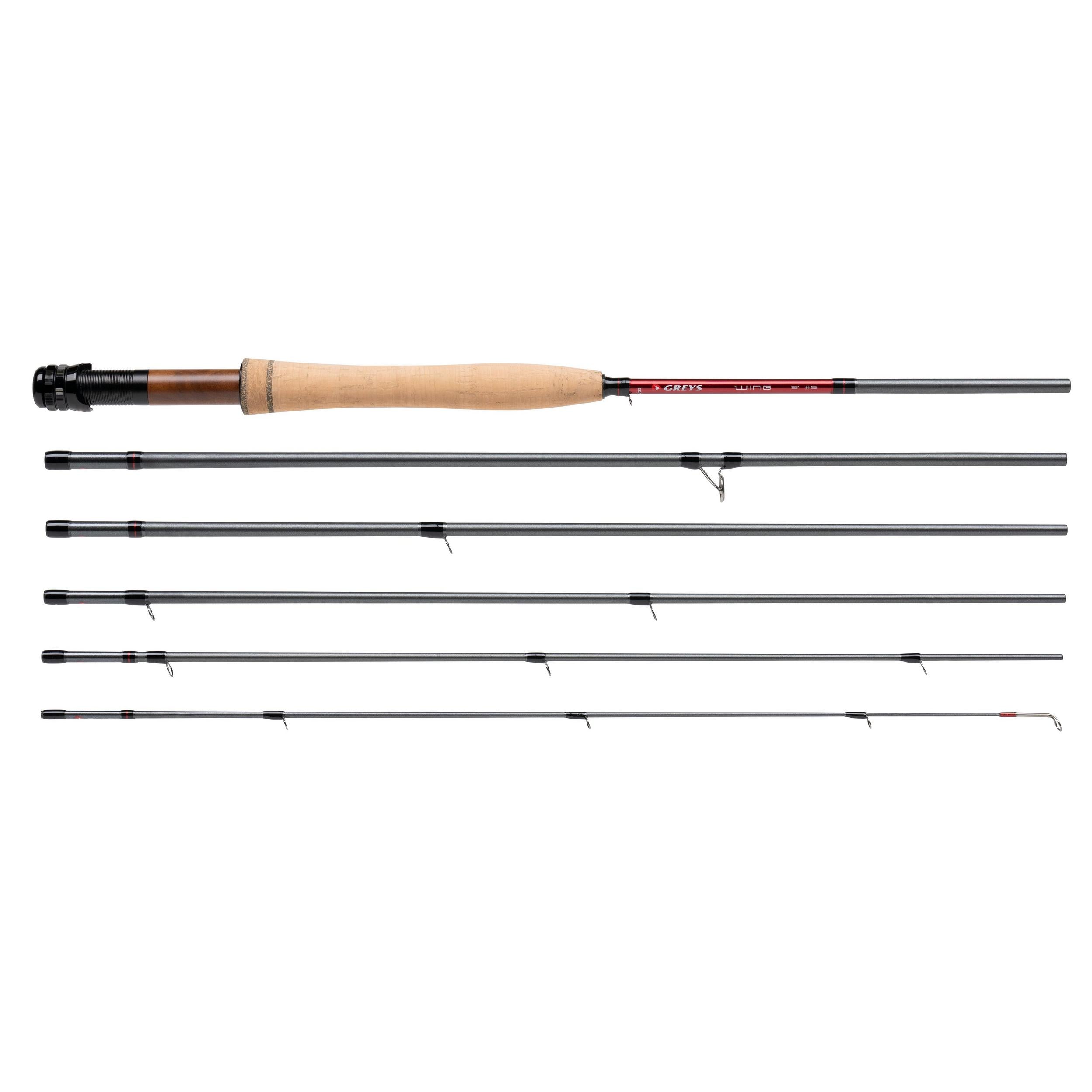 GREYS WING TRAVEL 6PCE FLY RODS - NEW '23