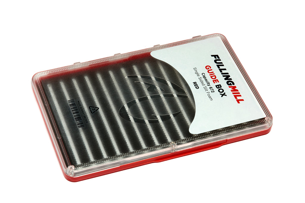 FULLING MILL GUIDE FLY BOX RED