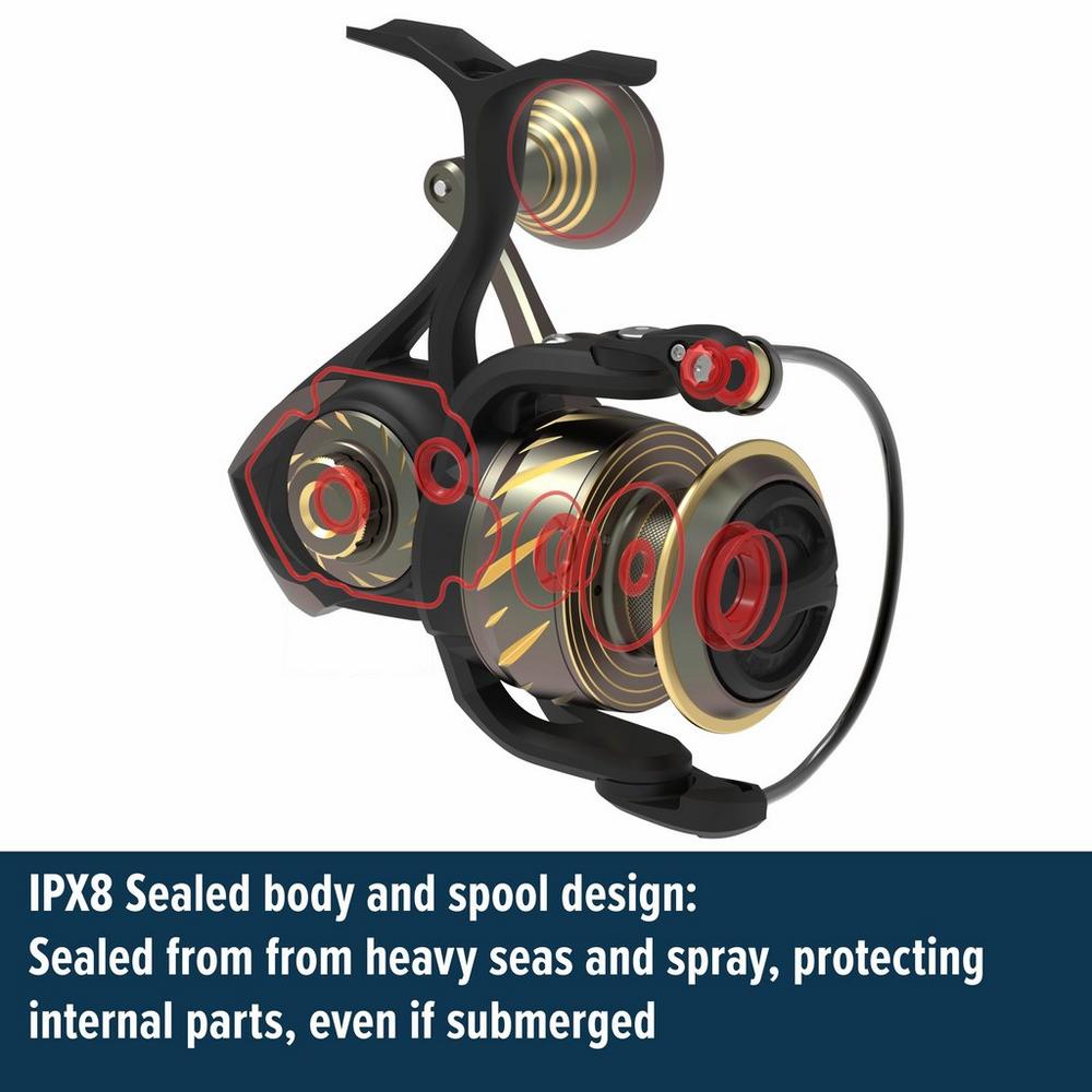 penn 250gr spinning reel PENN AUTHORITY SPINNING REEL — Rod And Tackle Limited