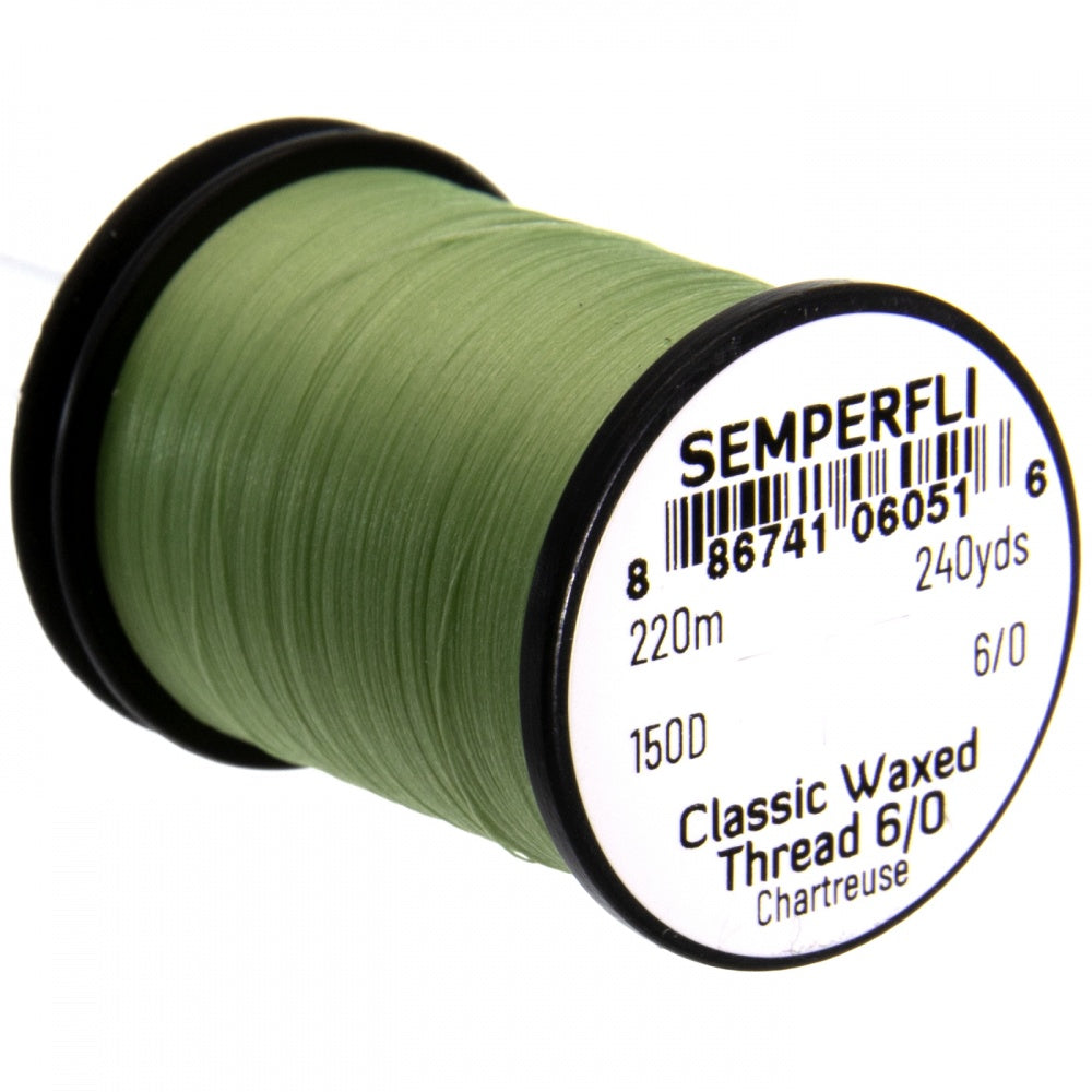 Semperfli Classic Waxed Threads 6/0 150D 240YDS