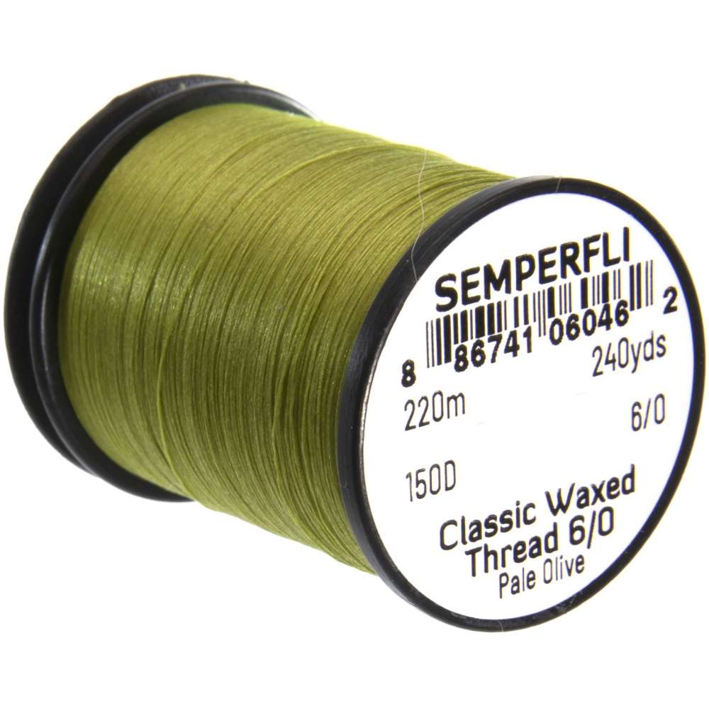 Semperfli Classic Waxed Threads 6/0 150D 240YDS