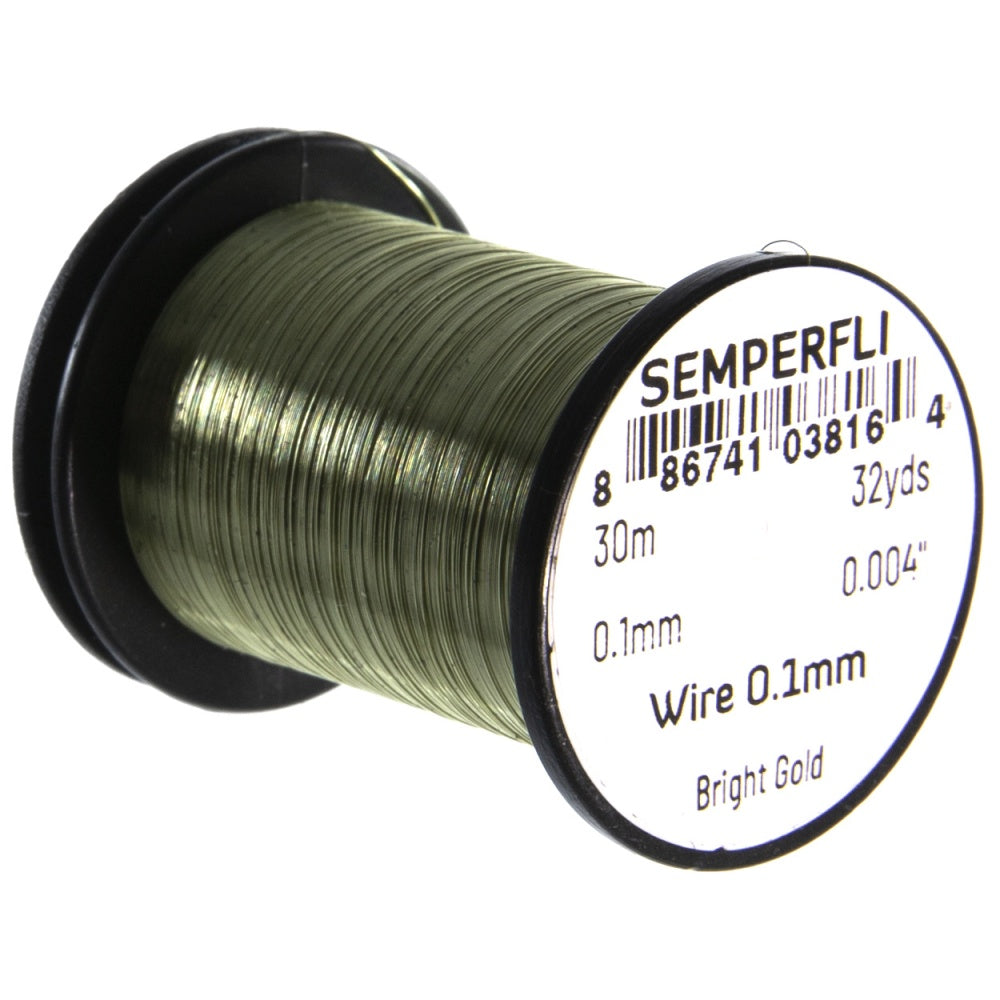 Semperfli Non Tarnishing Fly Tying Wire 0.1mm