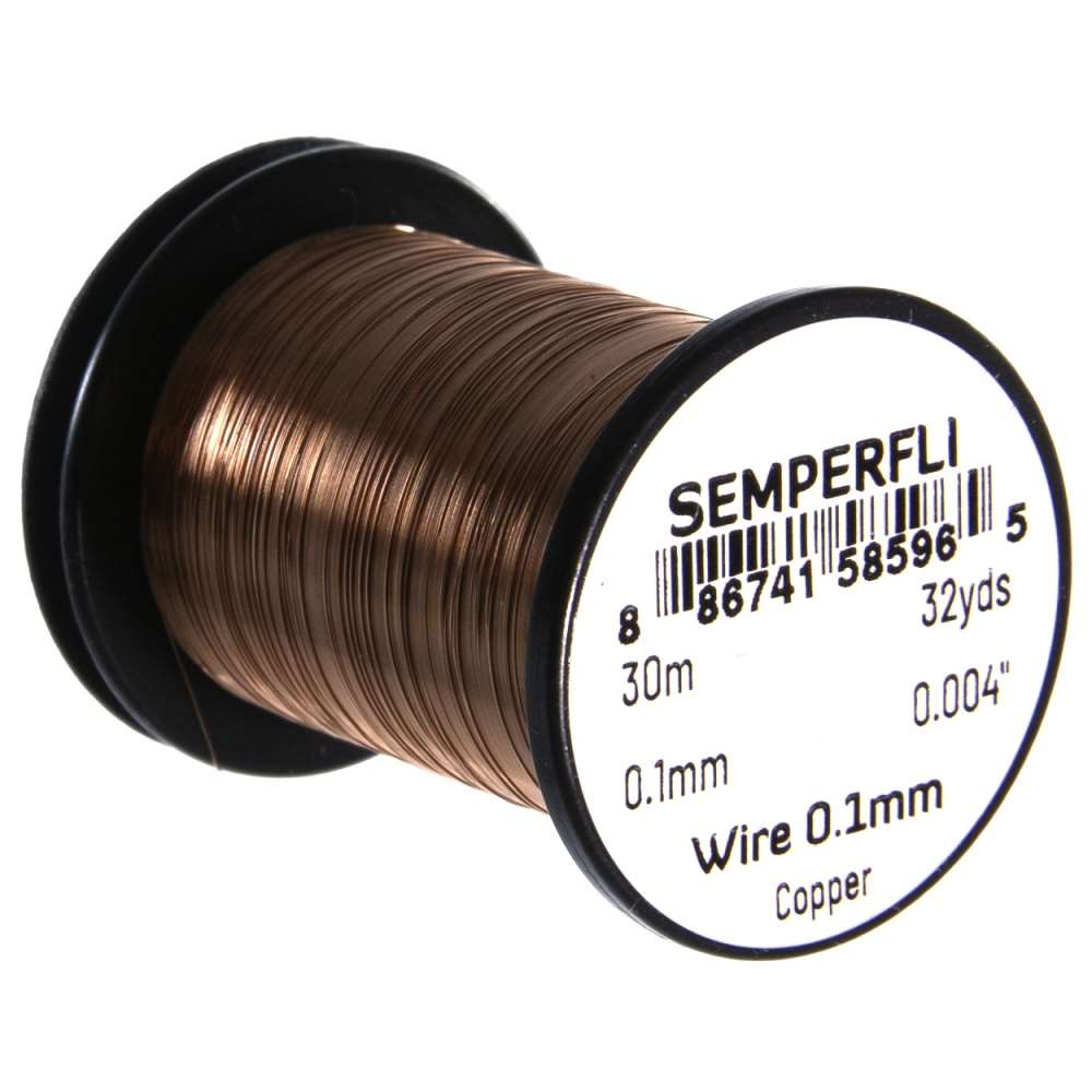 Semperfli Non Tarnishing Fly Tying Wire 0.1mm