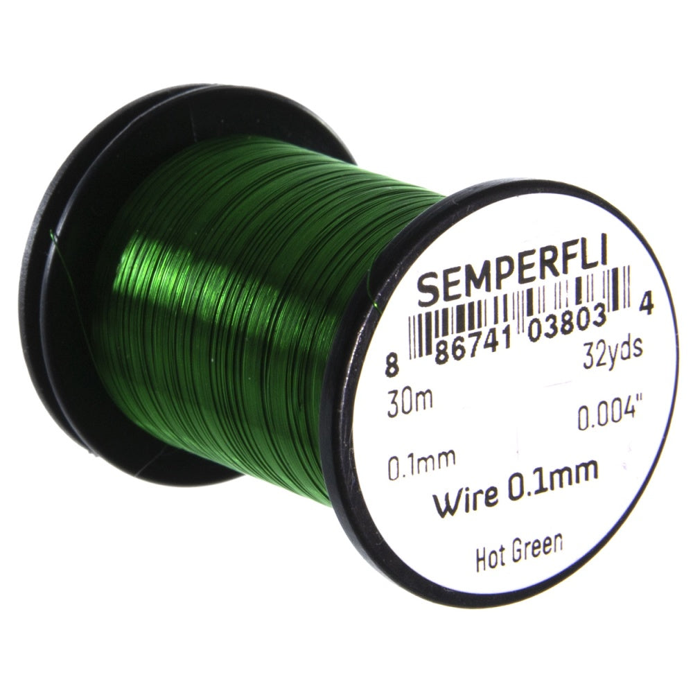 Semperfli Non Tarnishing Fly Tying Wire 0.1mm