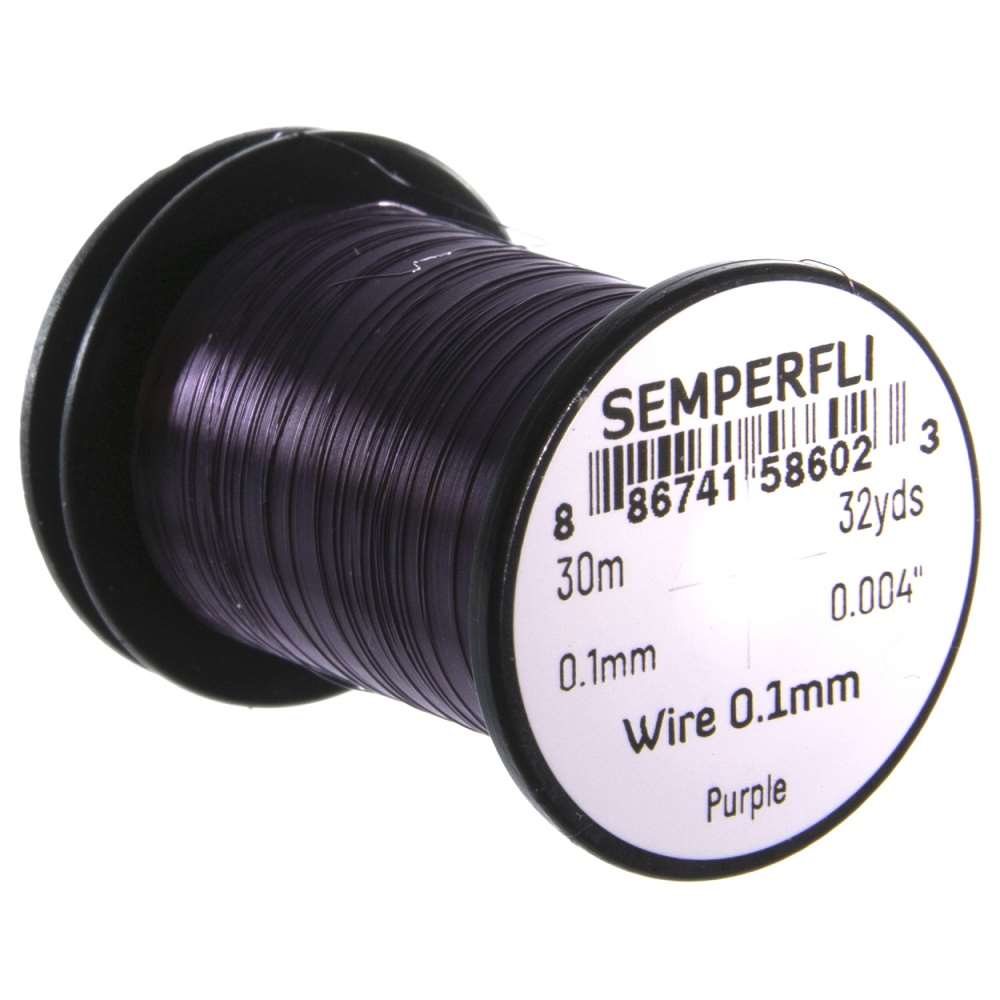 Semperfli Non Tarnishing Fly Tying Wire 0.1mm