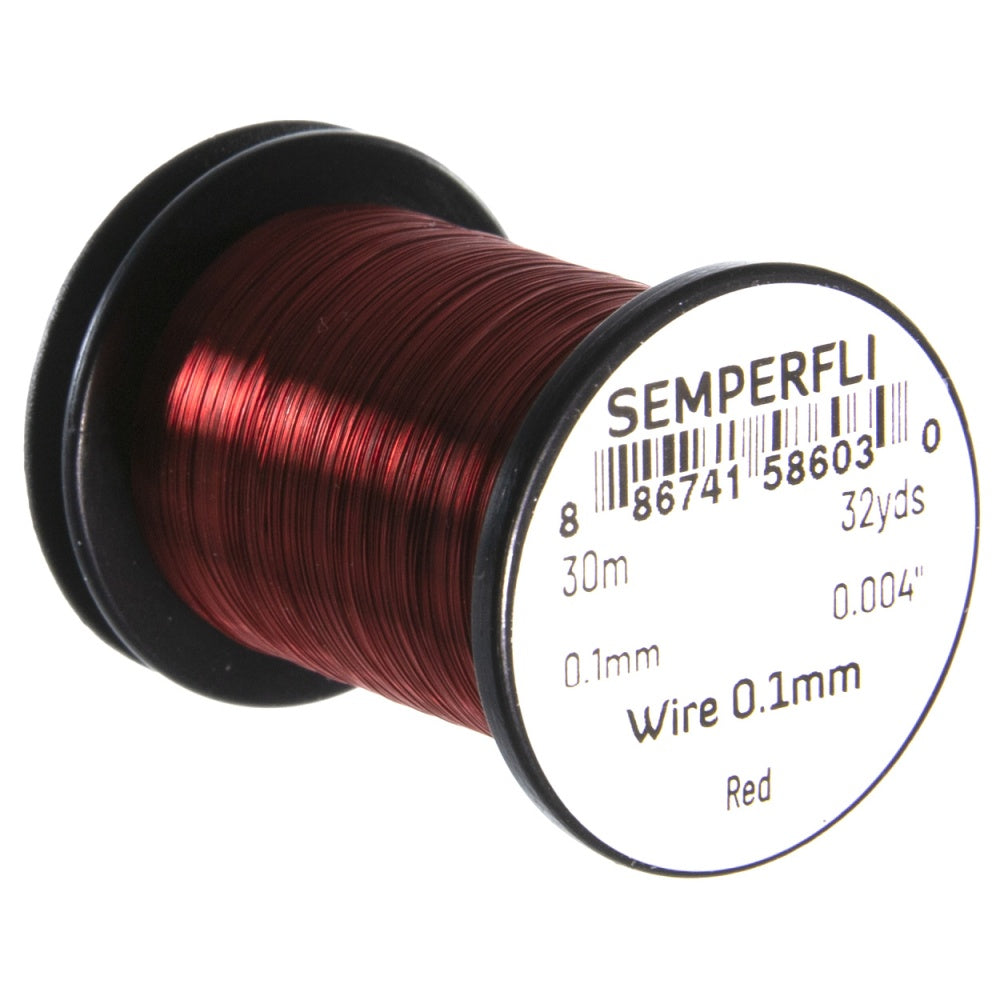 Semperfli Non Tarnishing Fly Tying Wire 0.1mm