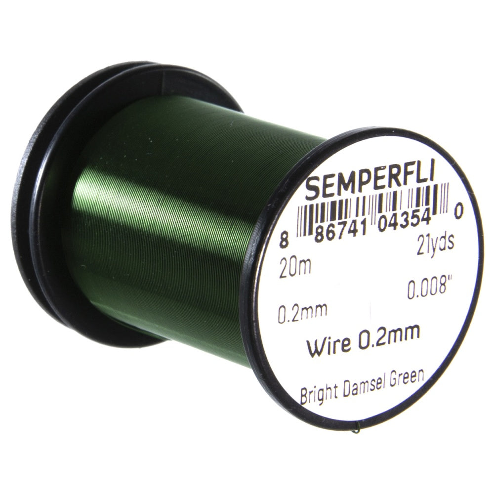 Semperfli Non Tarnishing Fly Tying Wire 0.2mm
