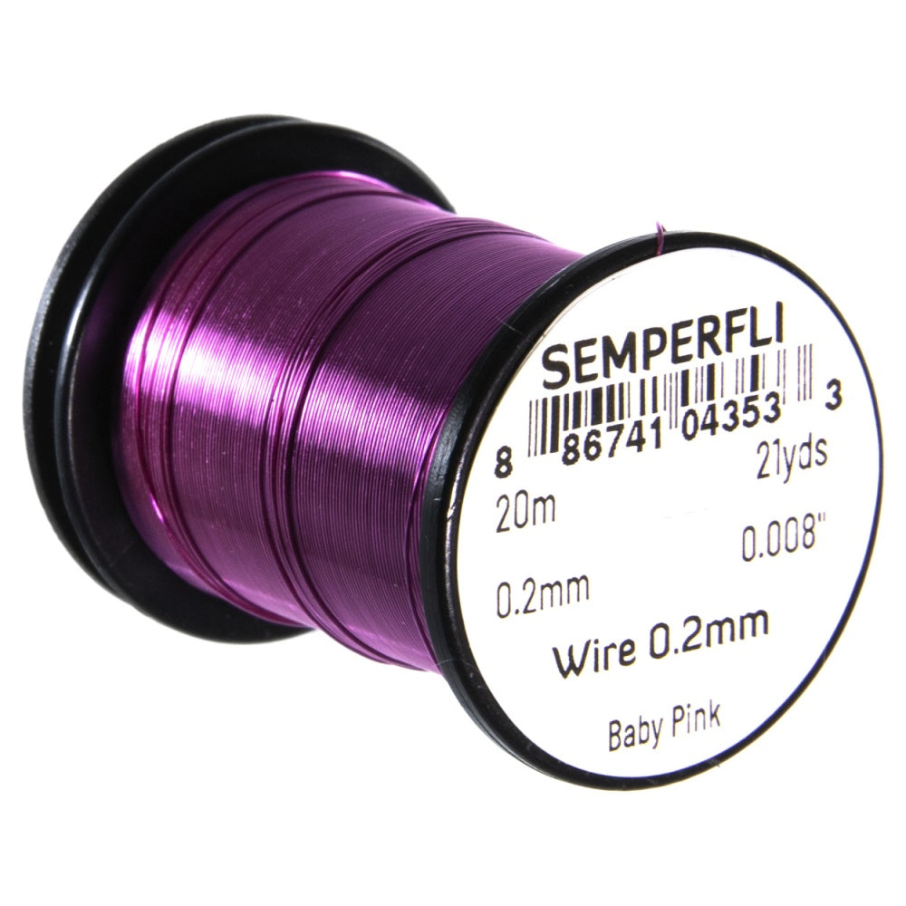 Semperfli Non Tarnishing Fly Tying Wire 0.2mm
