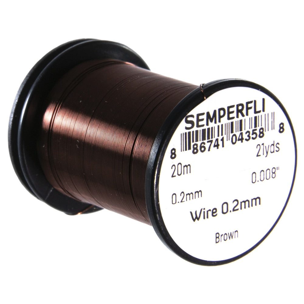 Semperfli Non Tarnishing Fly Tying Wire 0.2mm