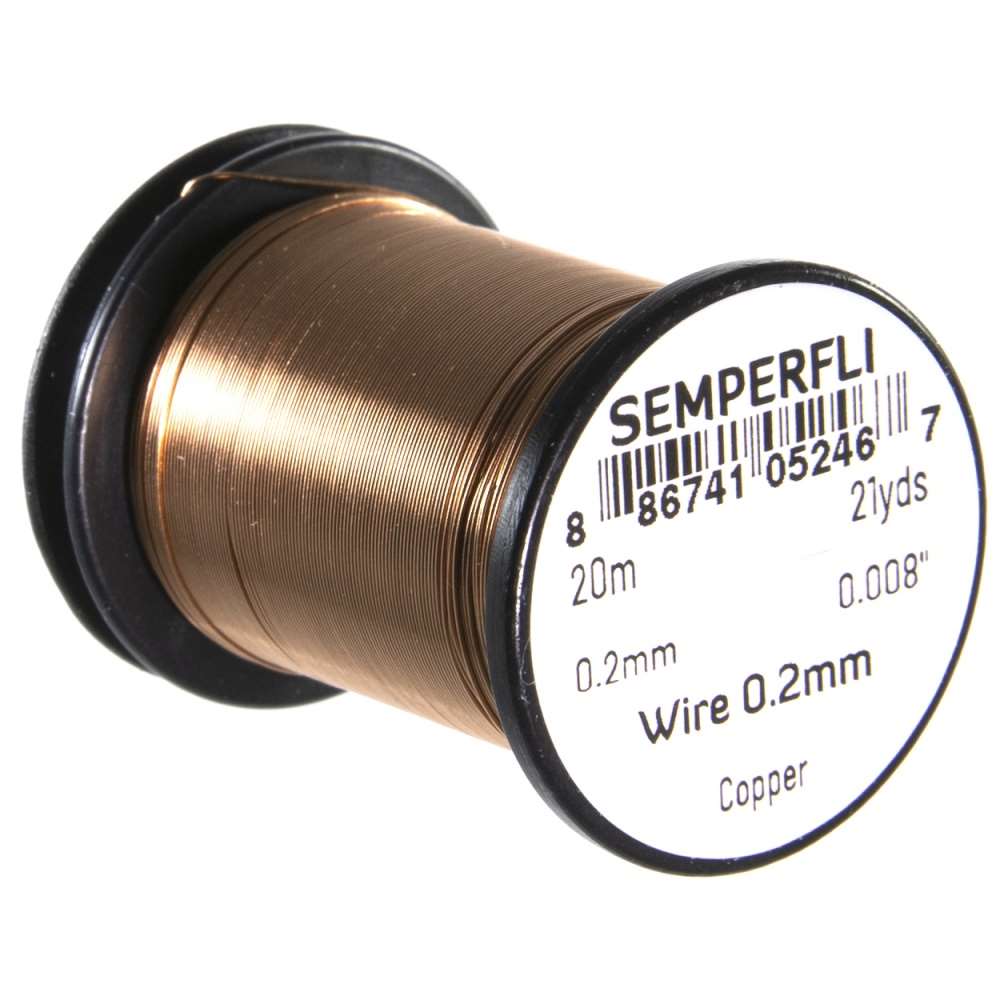 Semperfli Non Tarnishing Fly Tying Wire 0.2mm