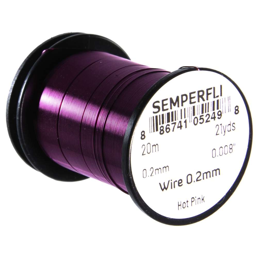Semperfli Non Tarnishing Fly Tying Wire 0.2mm