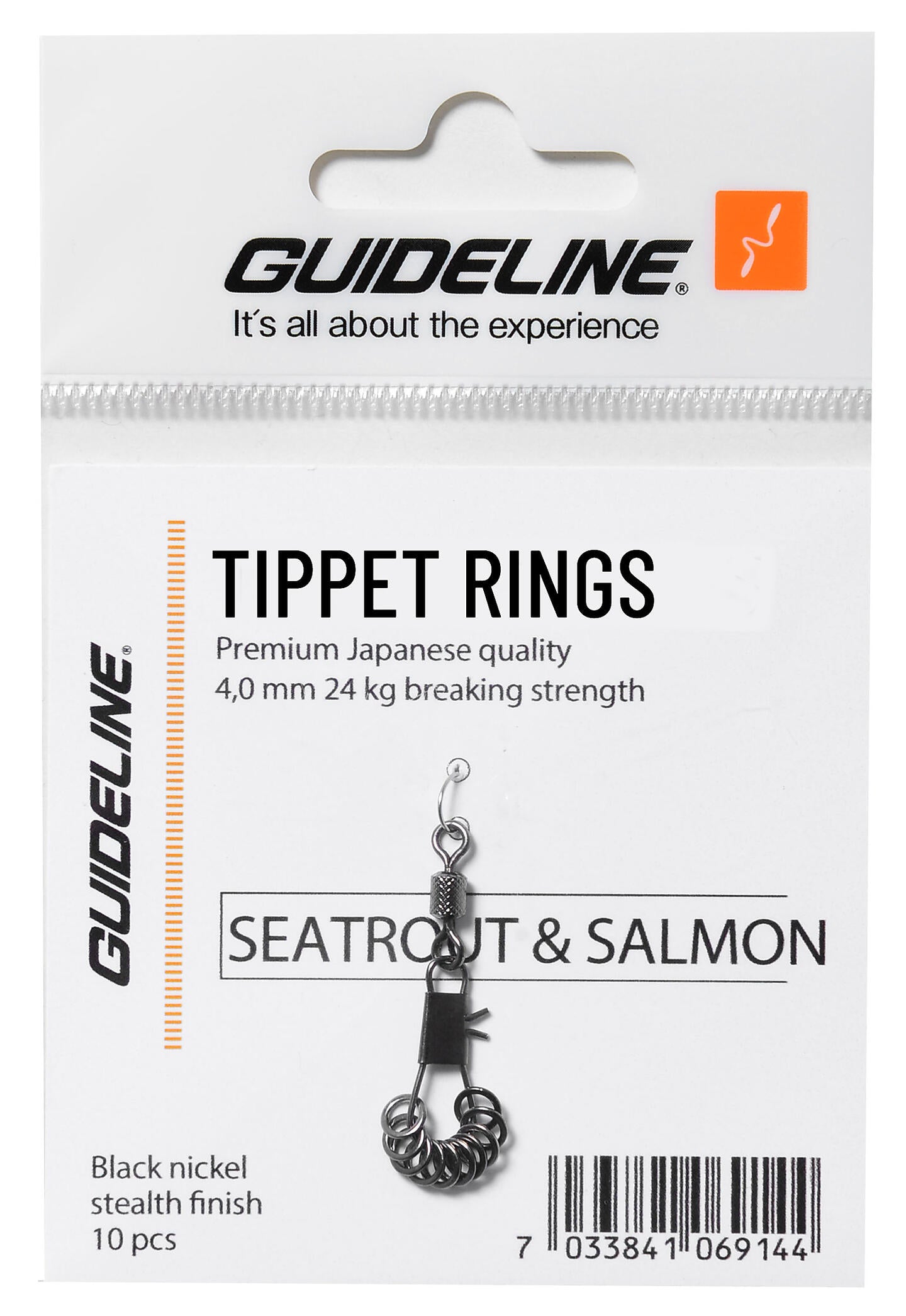 GUIDELINE TIPPET RINGS - 3MM/19KG SEATROUT / STEELHEAD
