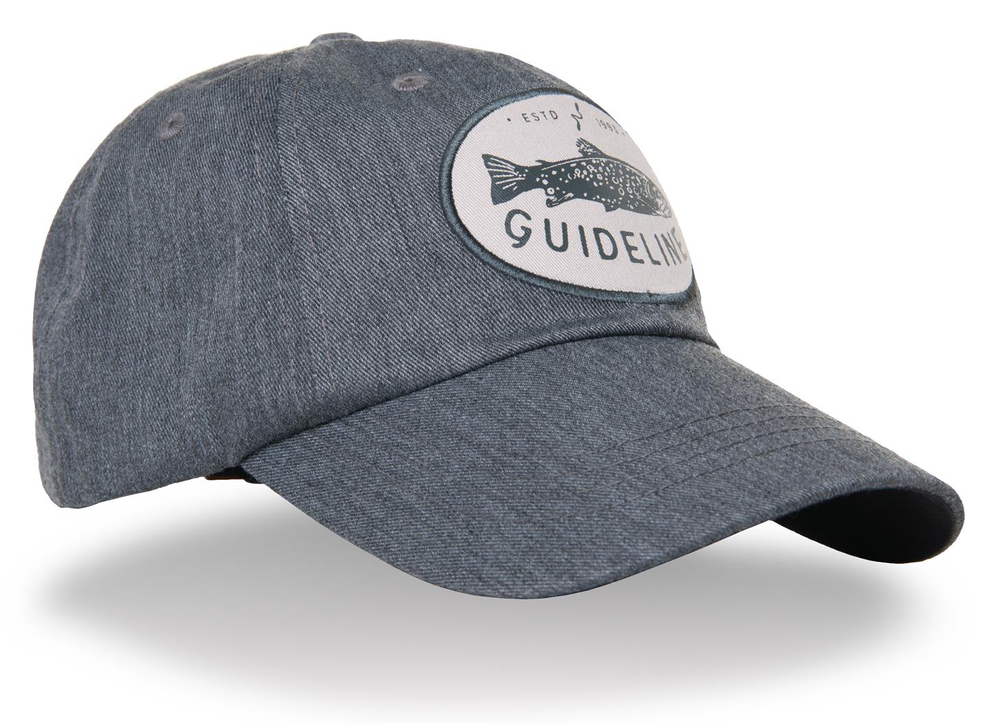 GUIDELINE THE TROUT CAP BLACK HEATHER