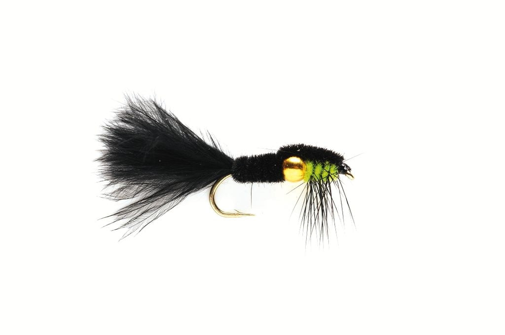 FULLING MILL GOLD NUGGET MONTANA MARABOU GREEN