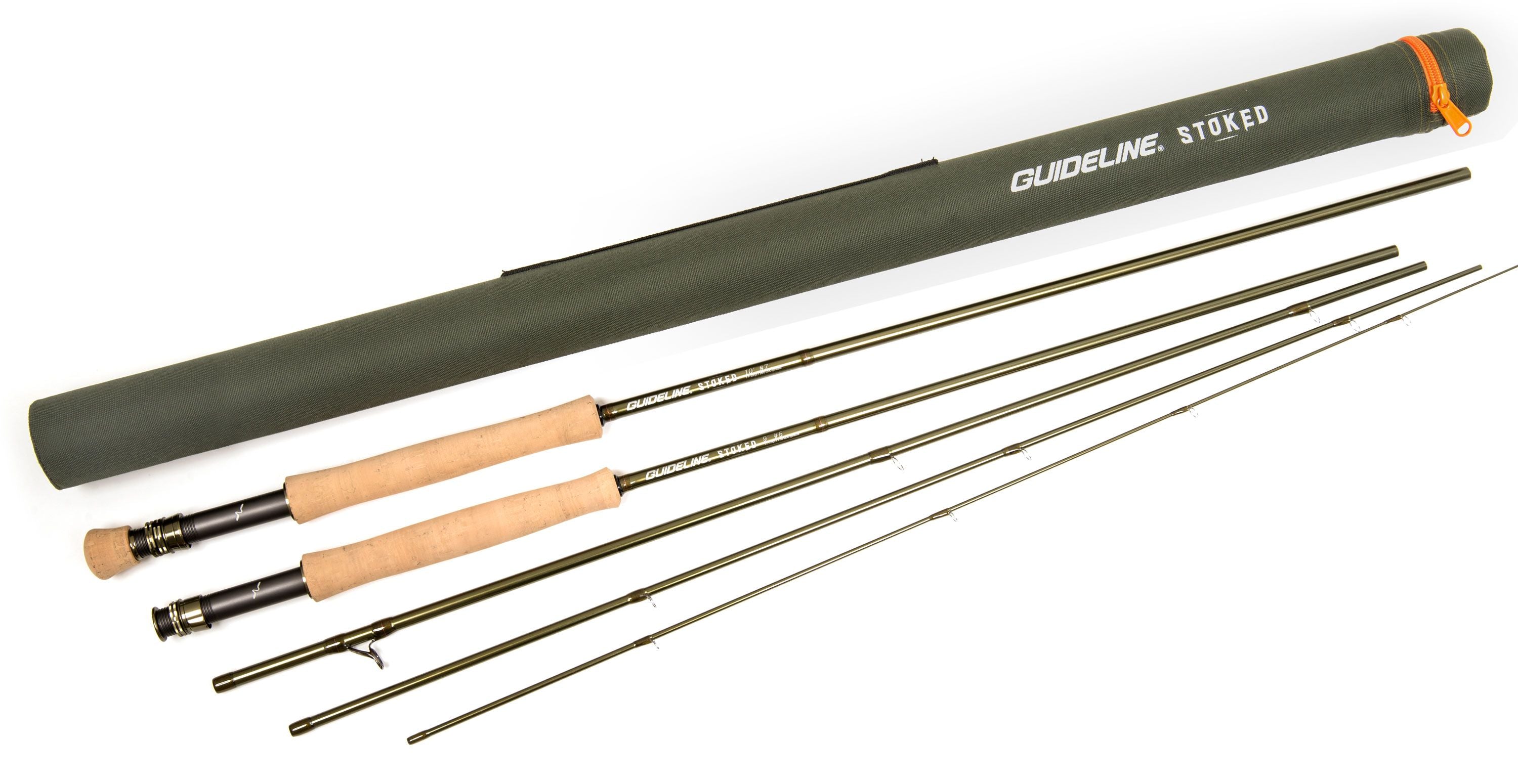 GUIDELINE STOKED 4 PCE FLY ROD - 25% OFF!