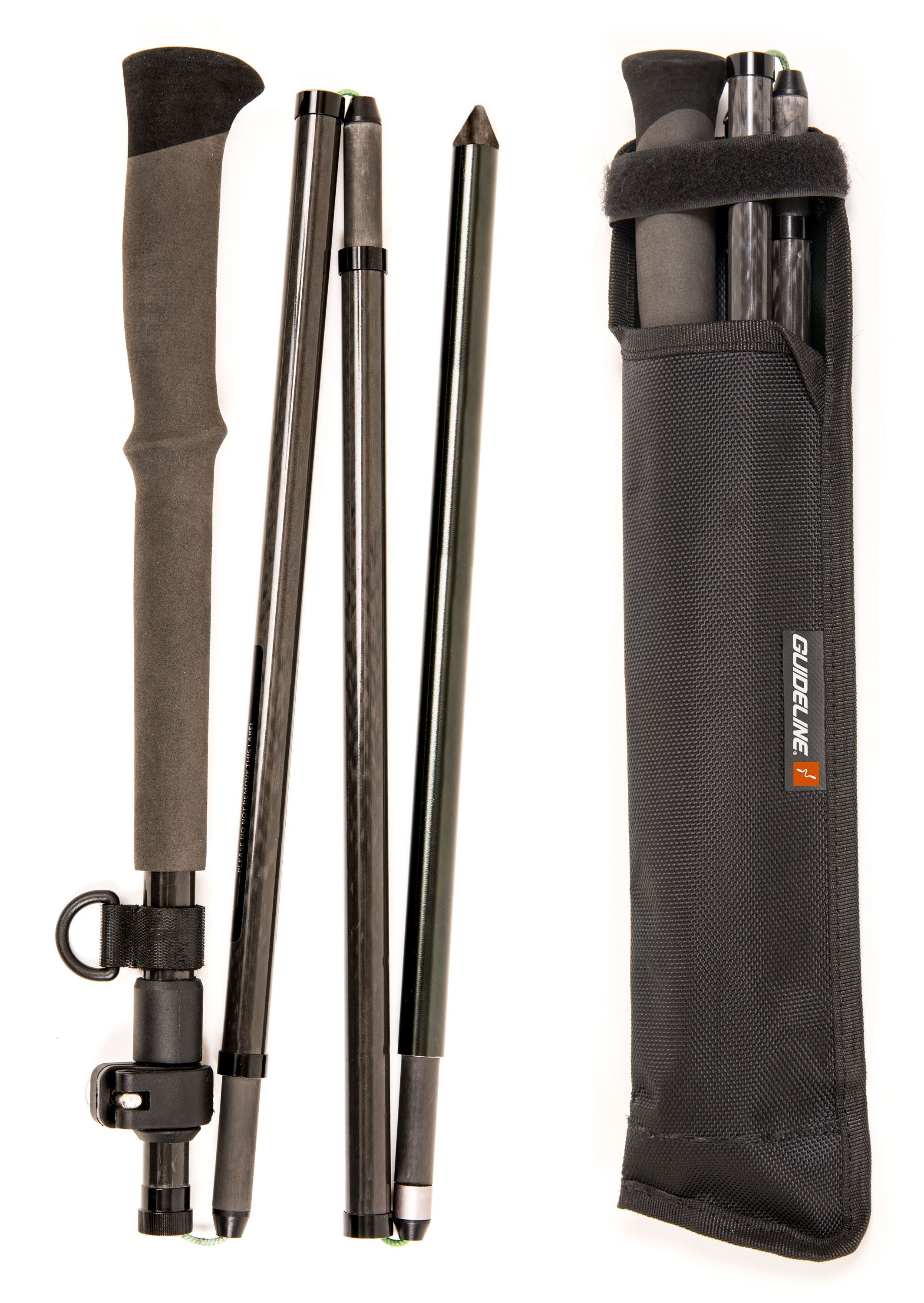 GUIDELINE FOLDABLE CARBON WADING STAFF